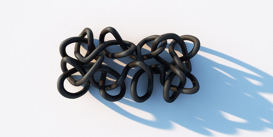 installation knot by cyril lancelin town and concrete 1