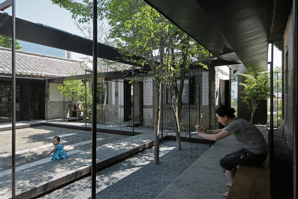 Suochengli Neighborhood Library China by Vector Architects