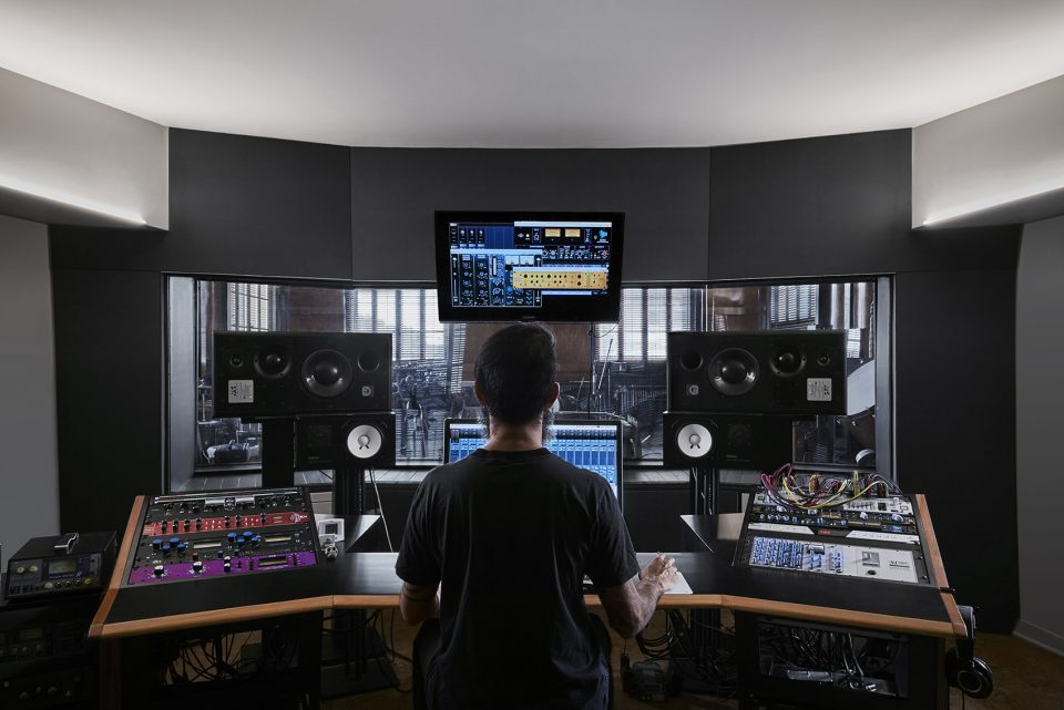 A New Sound Studio for La Hacienda Creative by Newsam Construction MXMA Architecture Design