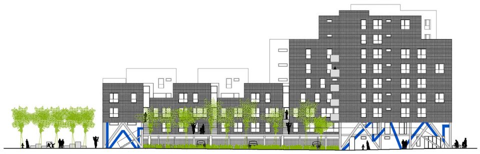 Social Housing Ivry by Atelier du Pont