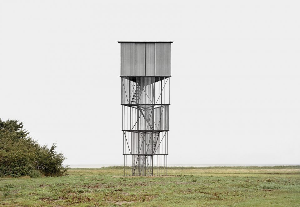 Tipperne bird sanctuary Instruments in the landscape Tower by Johansen Skovsted Arkitekter