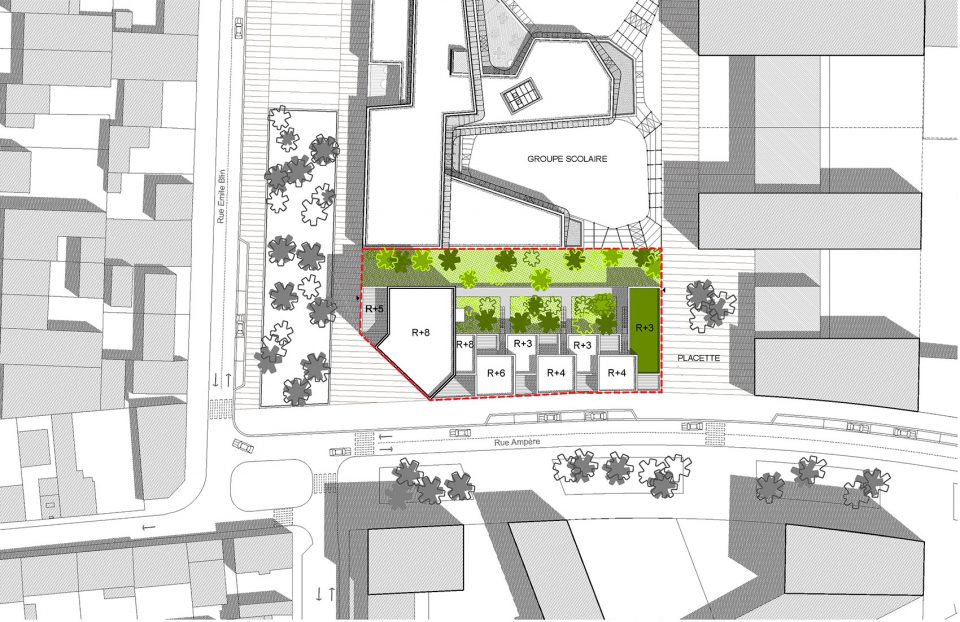 Social Housing Ivry by Atelier du Pont