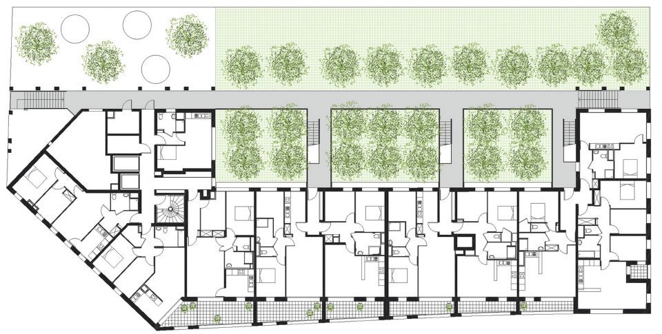 Social Housing Ivry by Atelier du Pont