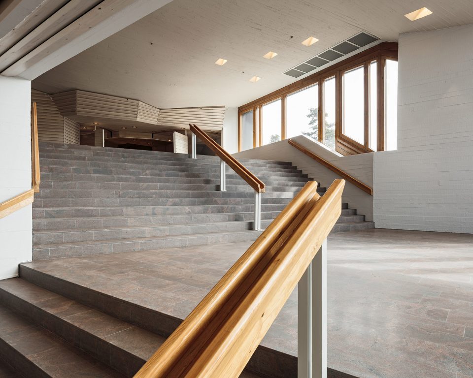 Aalto University Main Building Dipoli by ALA Architects