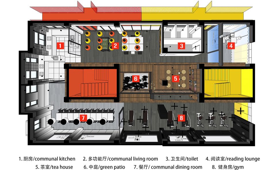 LM Youth Community China by DOFFICE