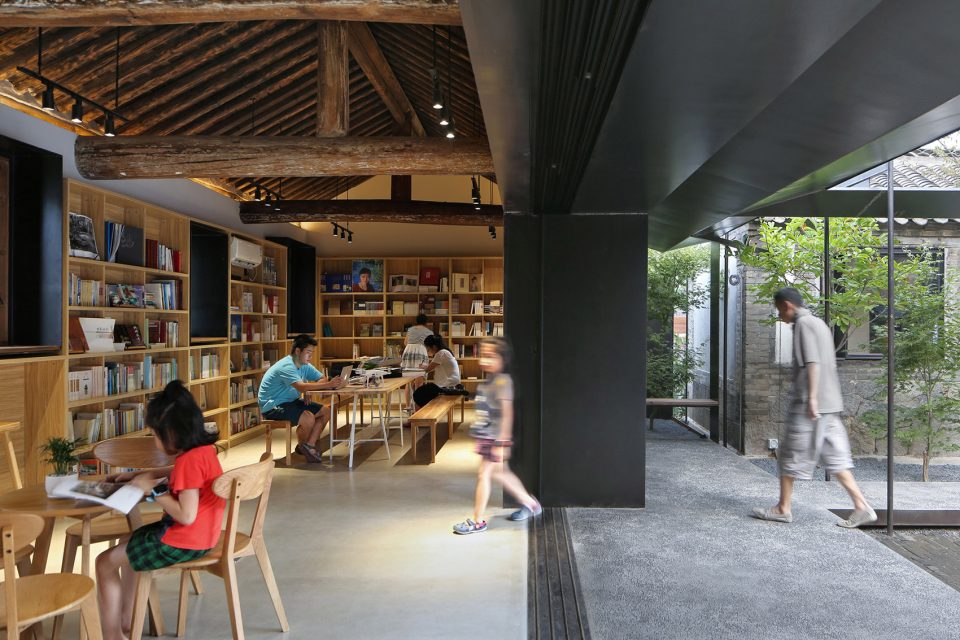 Suochengli Neighborhood Library China by Vector Architects