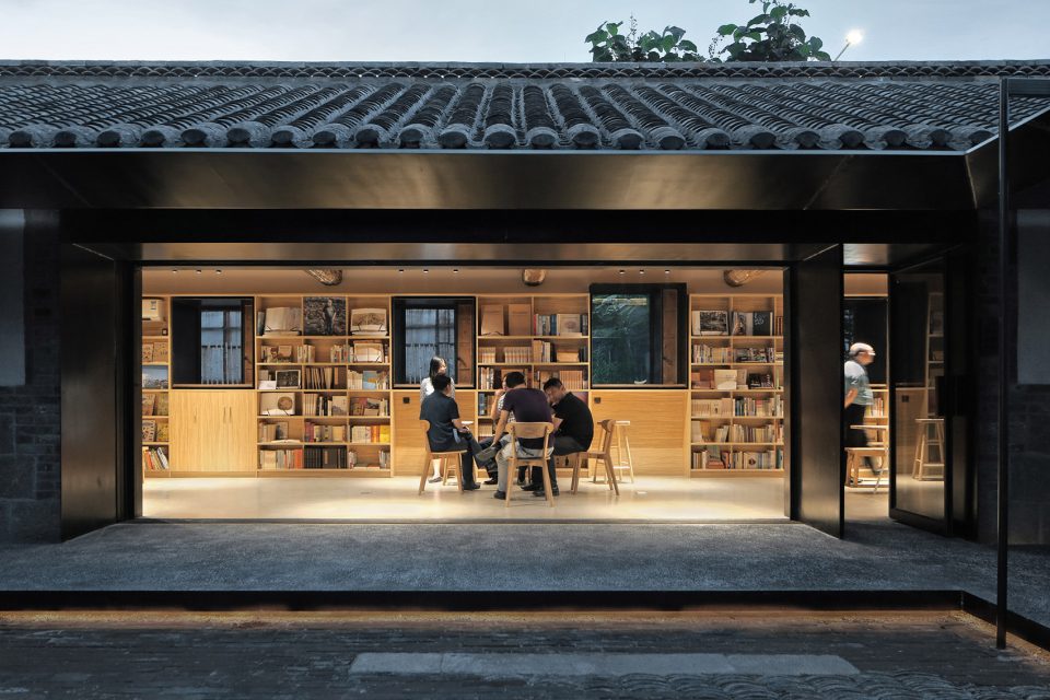 Suochengli Neighborhood Library China by Vector Architects