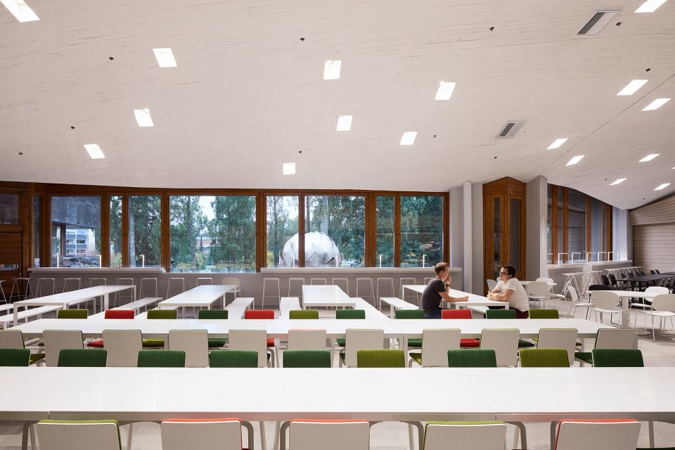 Aalto University Main Building Dipoli by ALA Architects