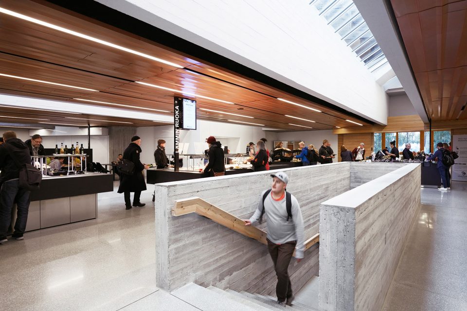Aalto University Main Building Dipoli by ALA Architects