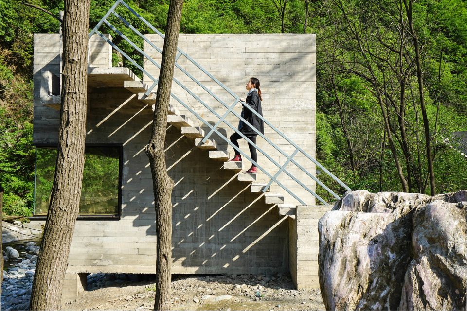 Chatouya Visitor Center China by Tumushi Architects