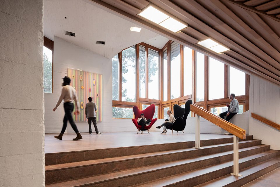 Aalto University Main Building Dipoli by ALA Architects