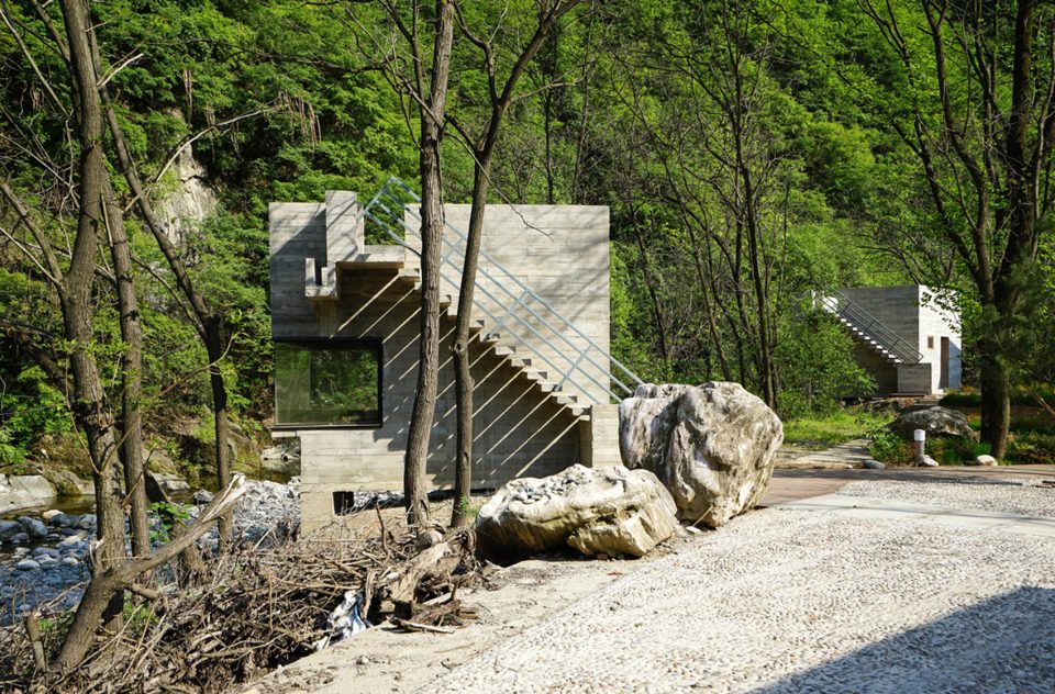 Chatouya Visitor Center China by Tumushi Architects