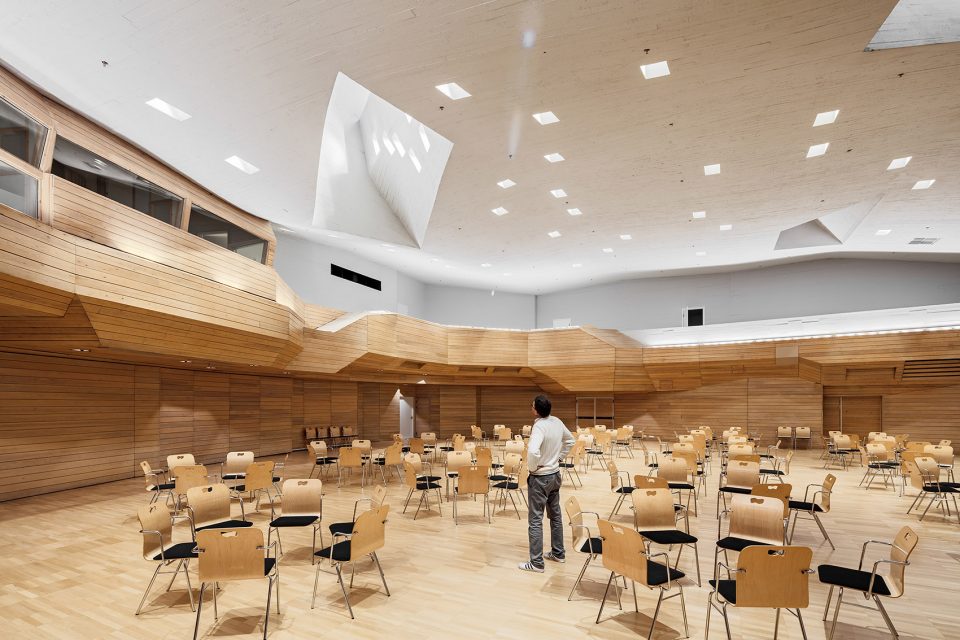 Aalto University Main Building Dipoli by ALA Architects