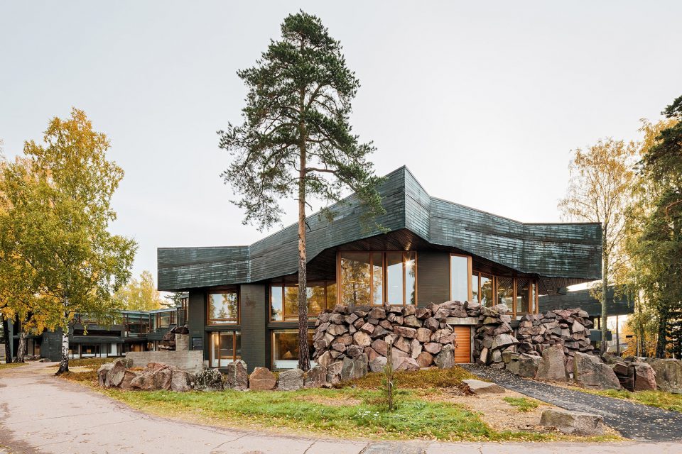 Aalto University Main Building Dipoli by ALA Architects
