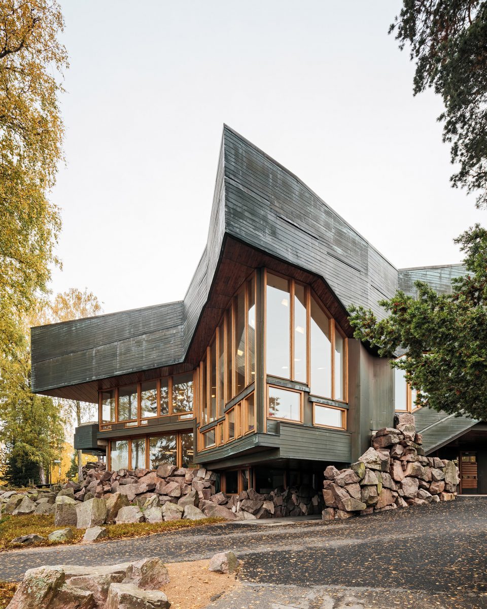 Aalto University Main Building Dipoli by ALA Architects