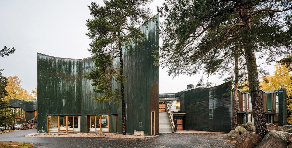 Aalto University Main Building Dipoli by ALA Architects