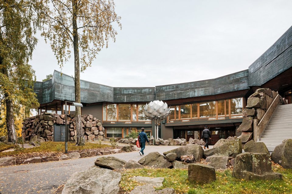 Aalto University Main Building Dipoli by ALA Architects