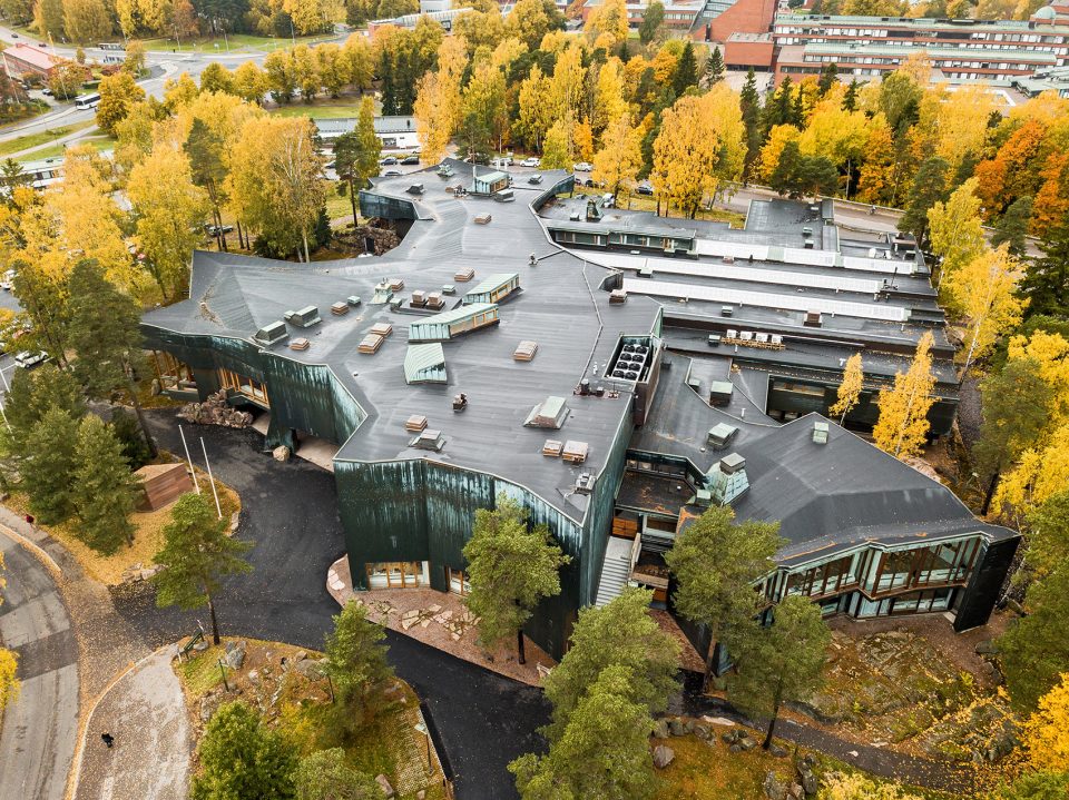 Aalto University Main Building Dipoli by ALA Architects