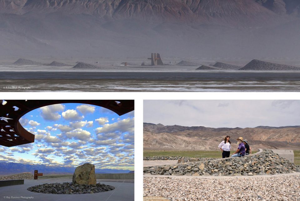 Owens Lake Land ArtNUVIS Landscape