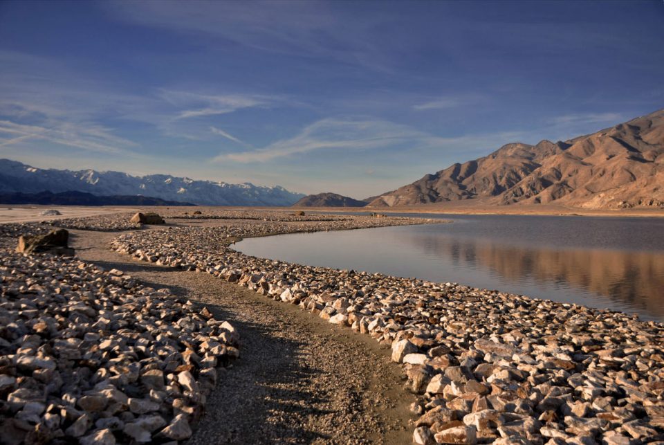 Owens Lake Land ArtNUVIS Landscape