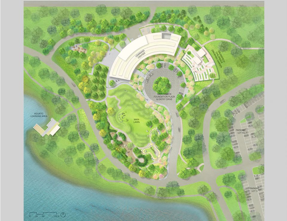 2017 ASLA GENERAL DESIGN AWARD OF HONOR Chicago Botanic Garden The Regenstein Learning Campus by Mikyoung Kim Design and Jacobs Ryan Asso...