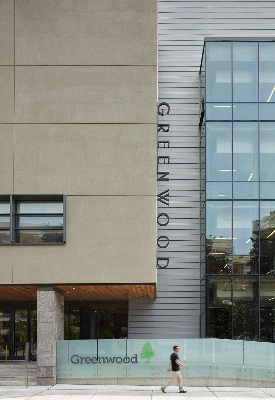 greenwood college school building character by montgomery sisam architects