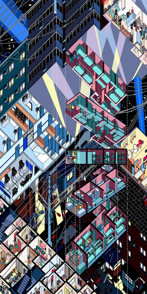 The Samsara of Building No.42 on Dirty Street by Drawing Architecture Studio