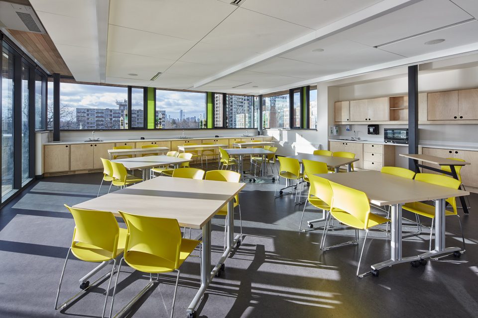 greenwood college school building character by montgomery sisam architects