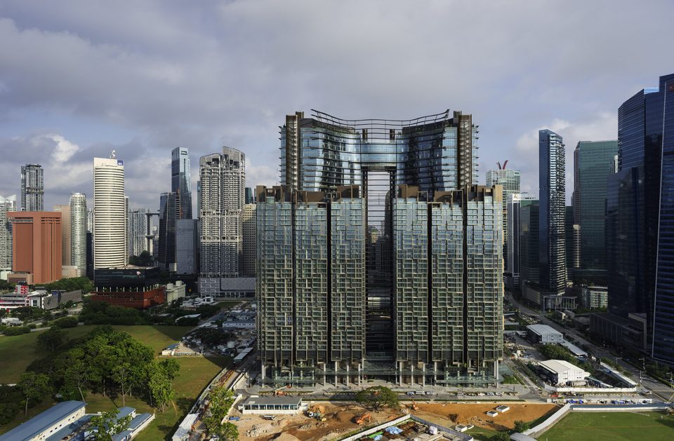 The Green Heart of Singapore Marina One by ingenhoven
