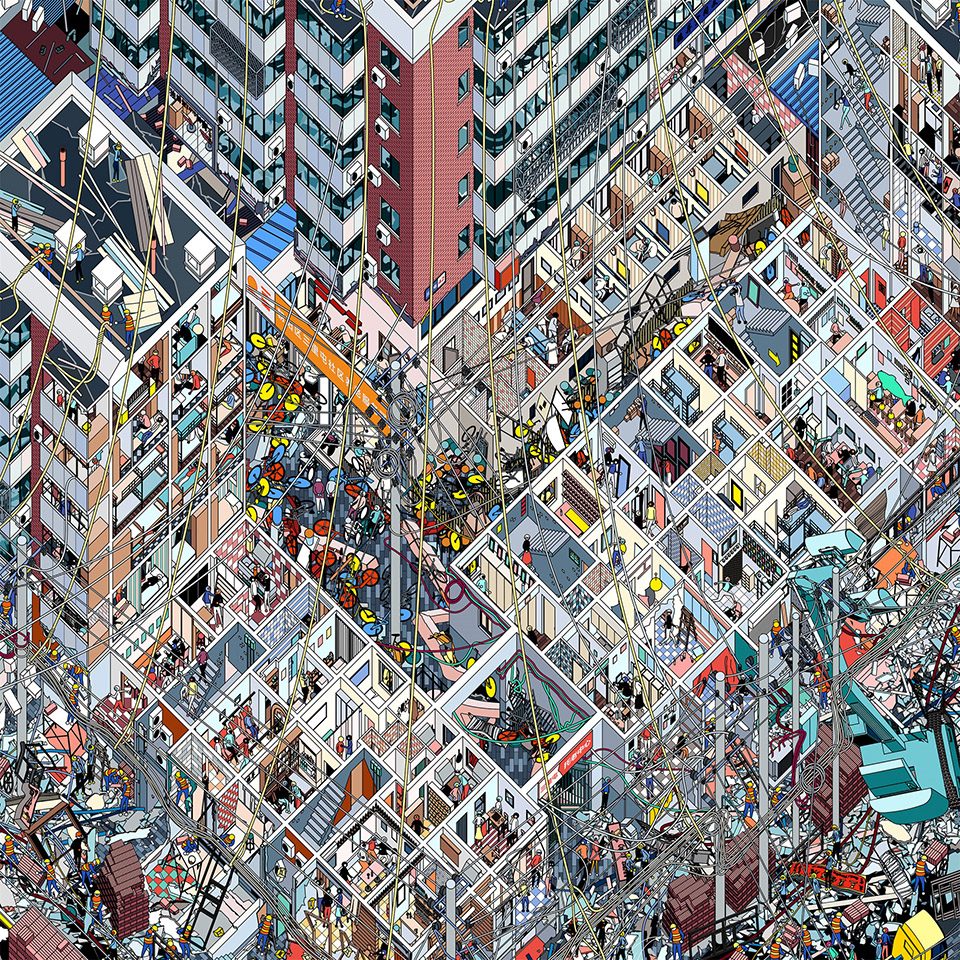 The Samsara of Building No.42 on Dirty Street by Drawing Architecture Studio