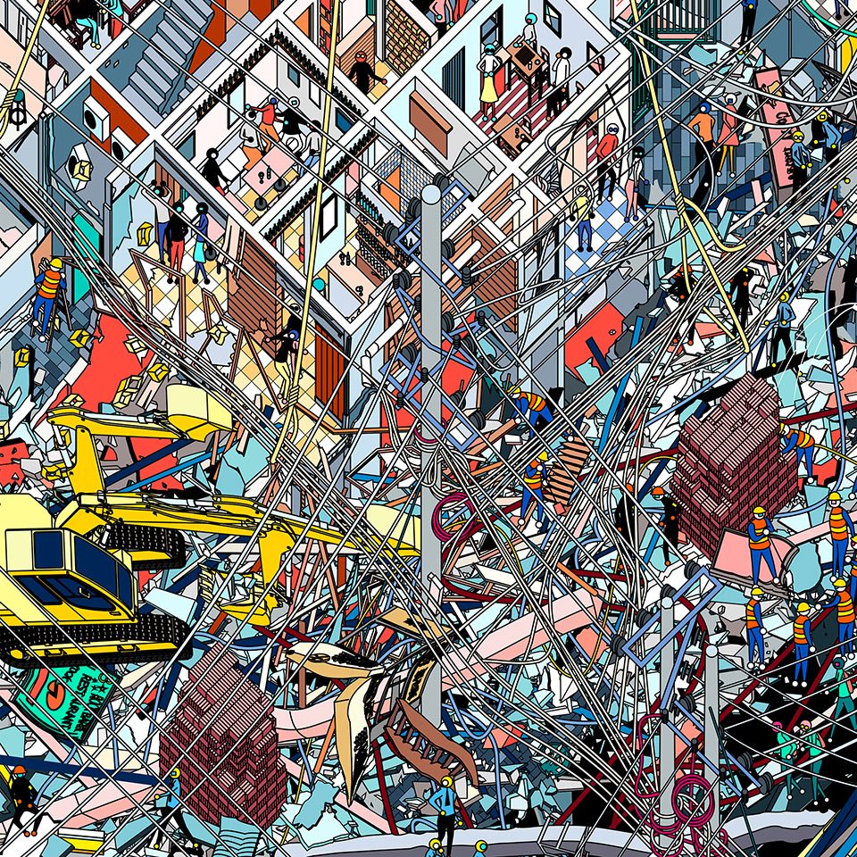 The Samsara of Building No.42 on Dirty Street by Drawing Architecture Studio
