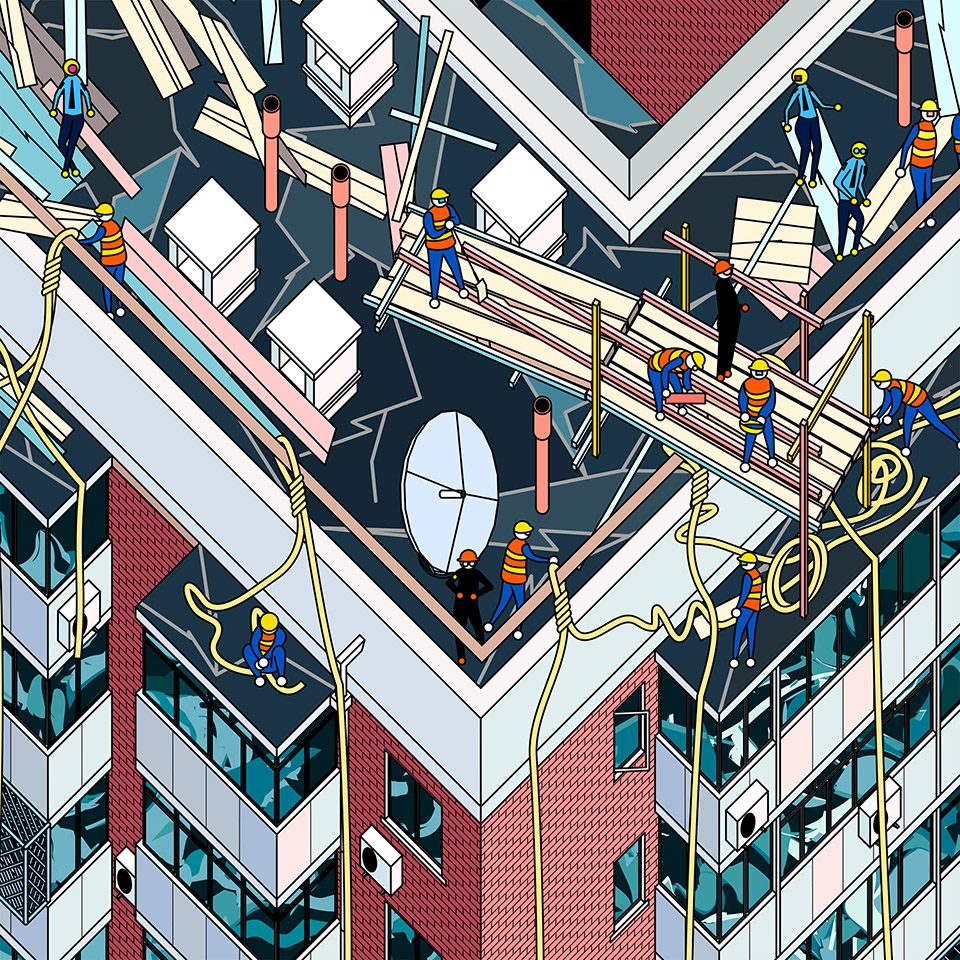 The Samsara of Building No.42 on Dirty Street by Drawing Architecture Studio