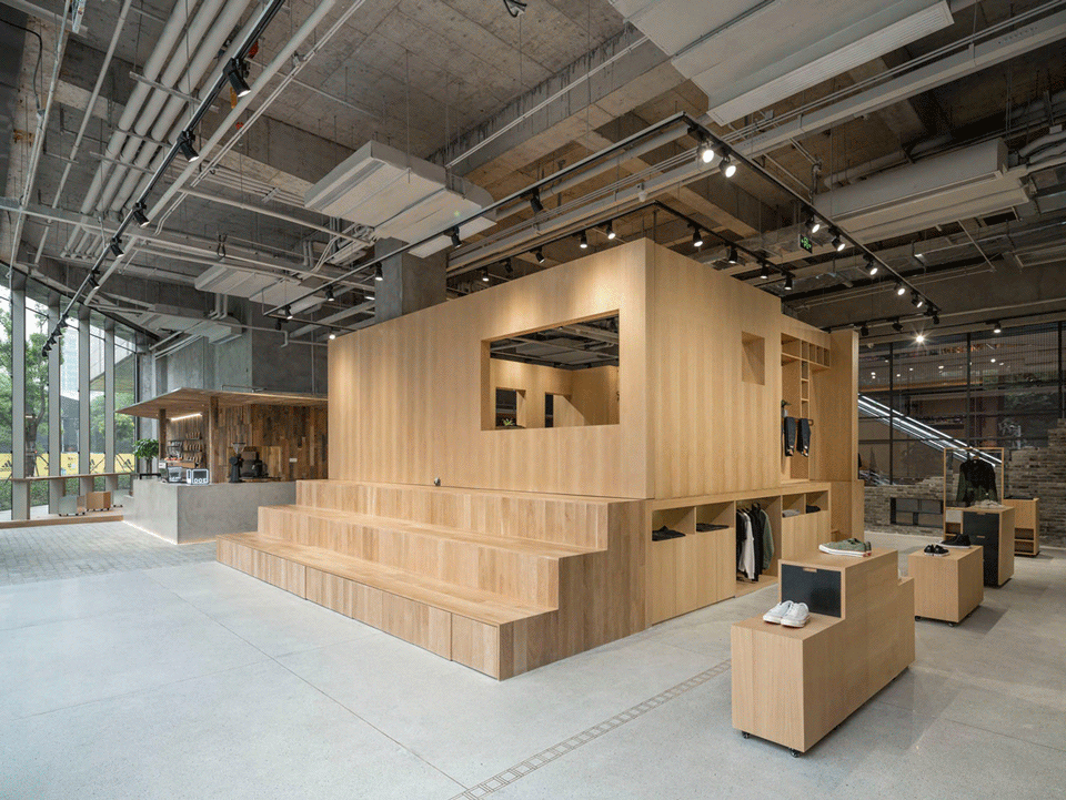 doe store in shanghai by b l u e architecture studio