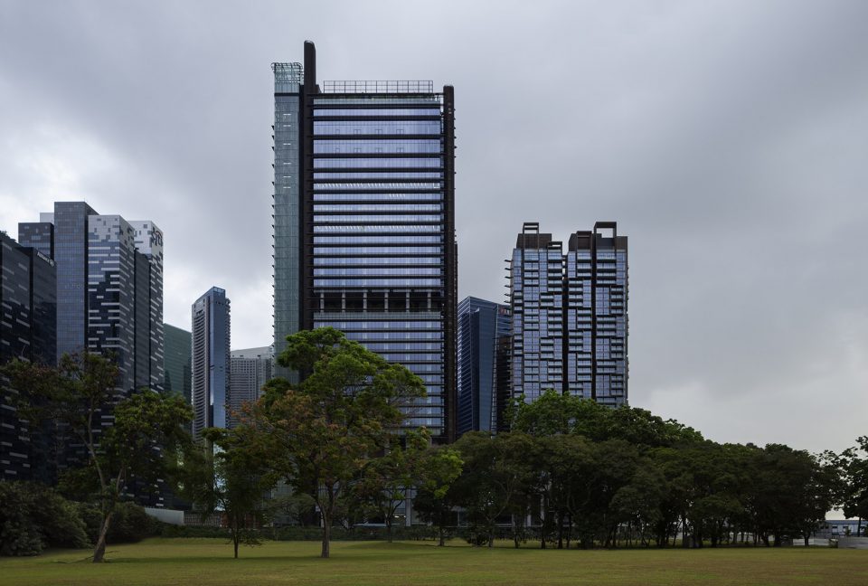 The Green Heart of Singapore Marina One by ingenhoven