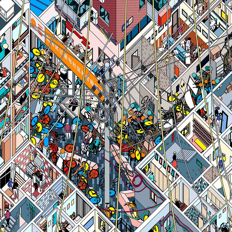The Samsara of Building No.42 on Dirty Street by Drawing Architecture Studio