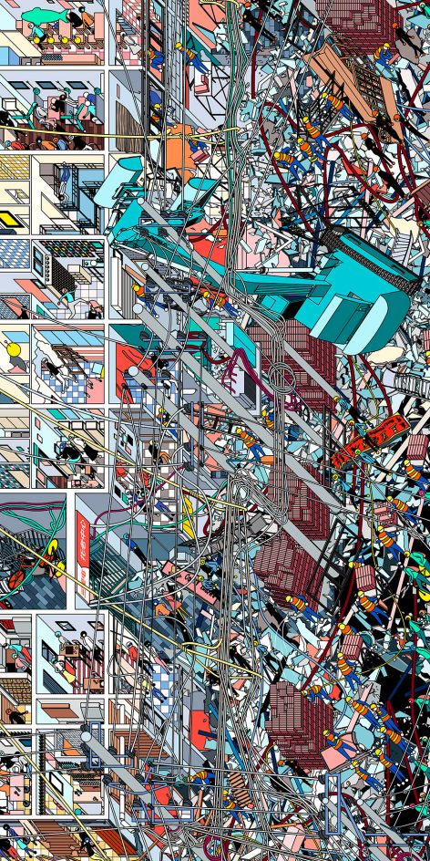 The Samsara of Building No.42 on Dirty Street by Drawing Architecture Studio