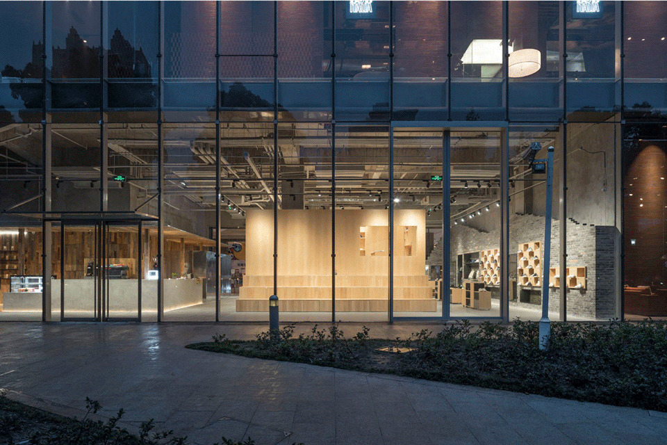 doe store in shanghai by b l u e architecture studio