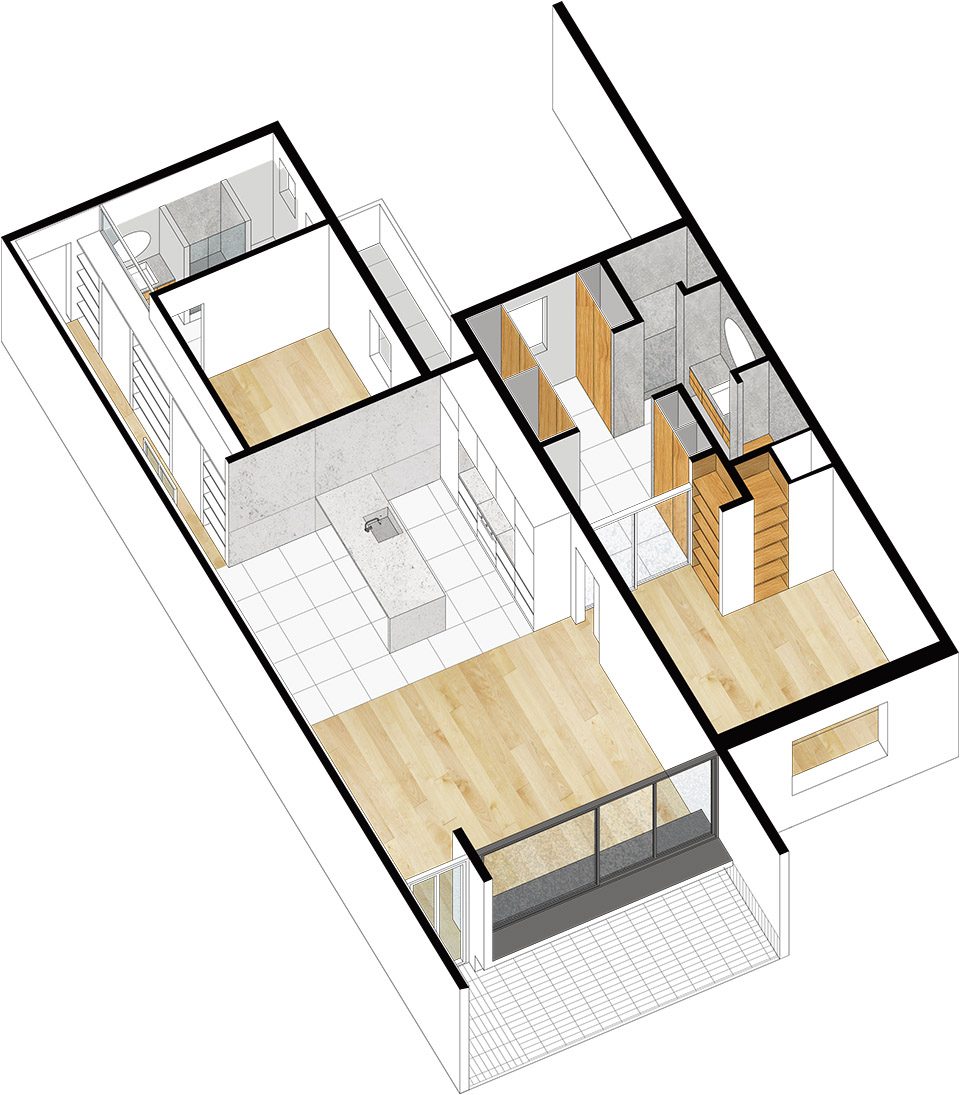 Villarroel Apartment by Raúl Sánchez
