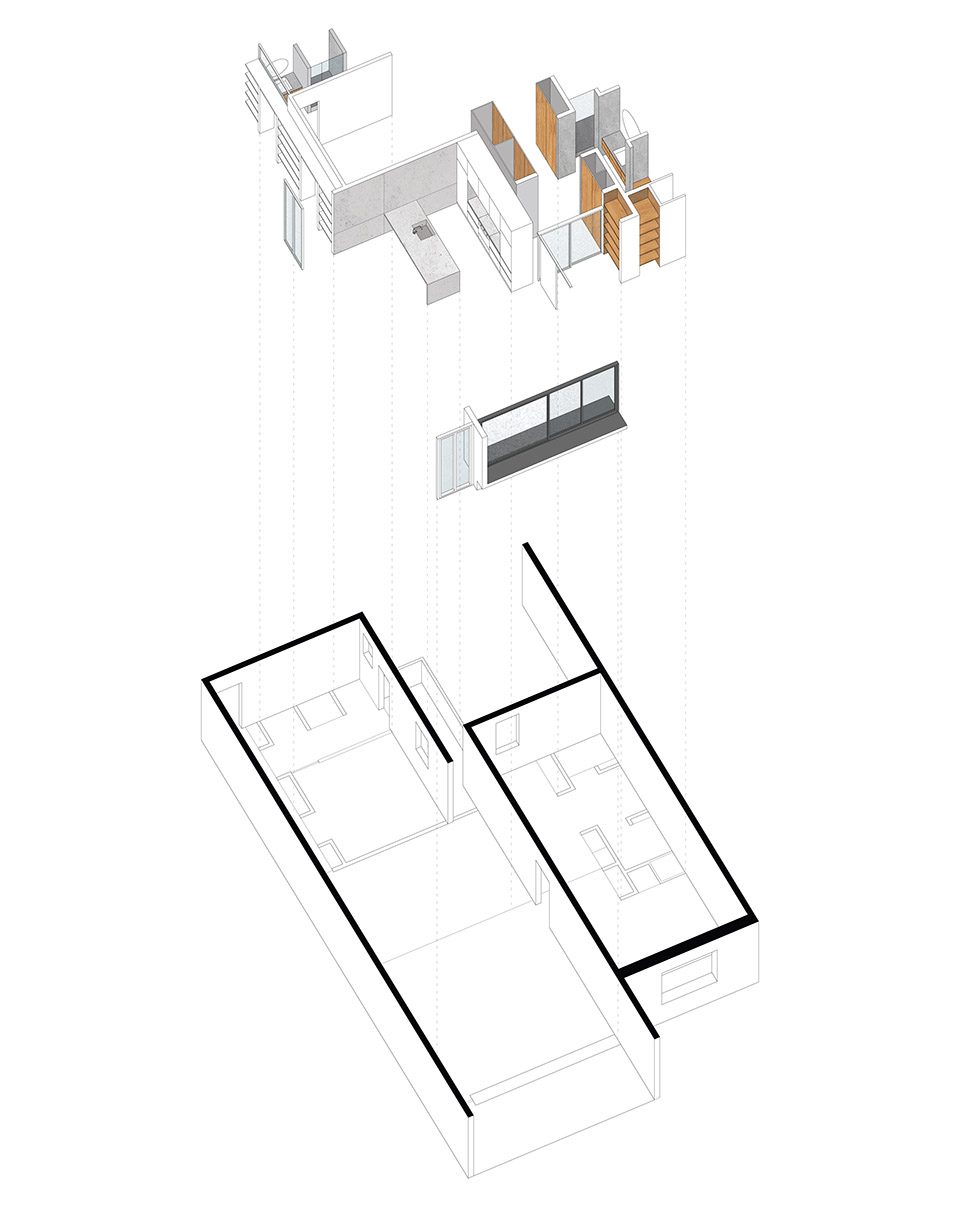 Villarroel Apartment by Raúl Sánchez