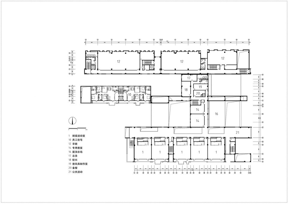 3F Raffles Kindergarten interval architects