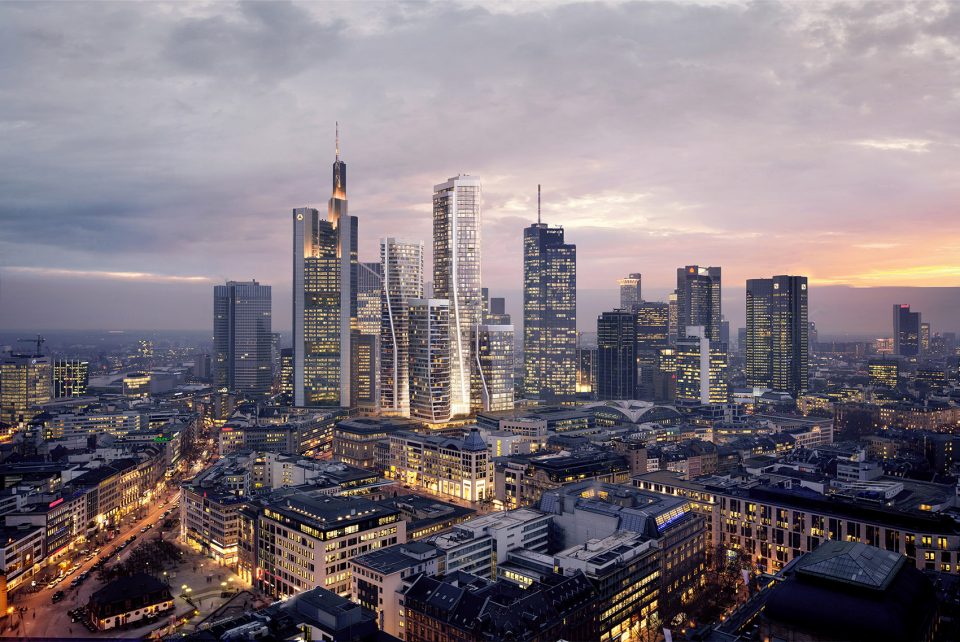 UNStudio announced as the unanimous winner of the architectural competition for the former Deutsche Bank site in Frankfurt