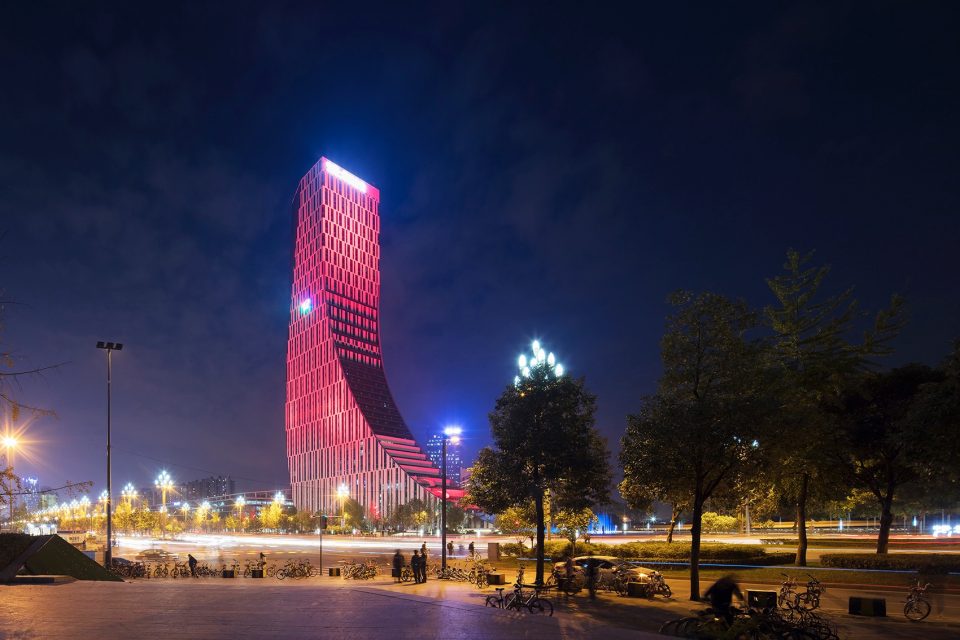 Icon Yunduan Tower Chengdu China by PES Architects