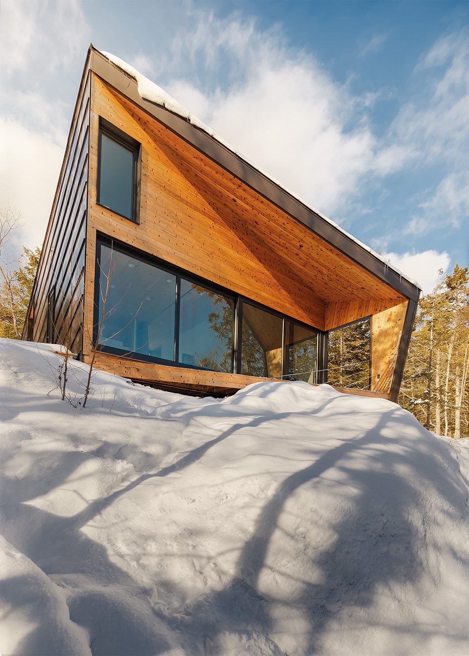Cabin On A Rock by I KANDA ARCHITECTS
