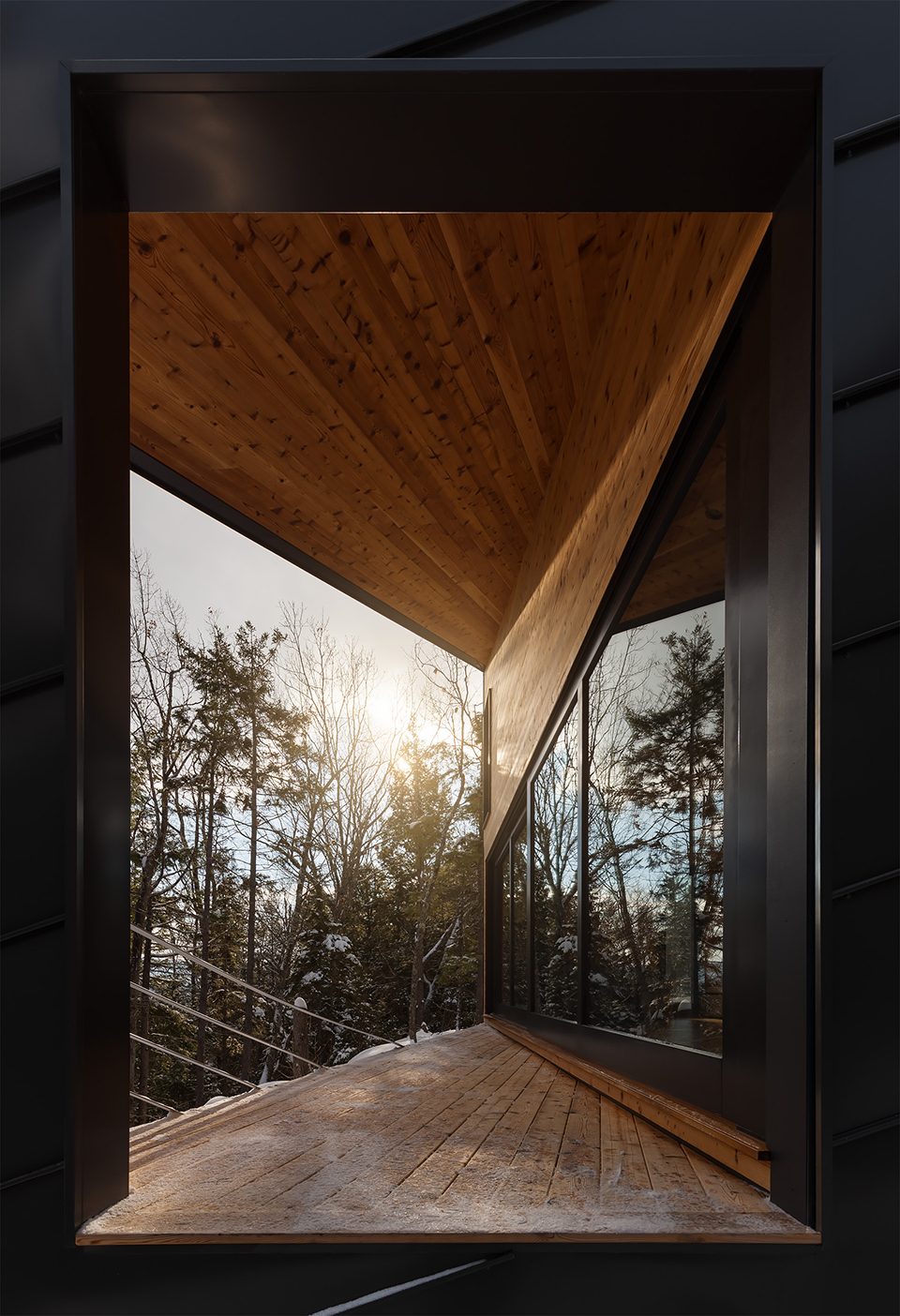 Cabin On A Rock by I KANDA ARCHITECTS