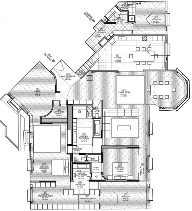 Moscow apartment by Nicolas Dahan