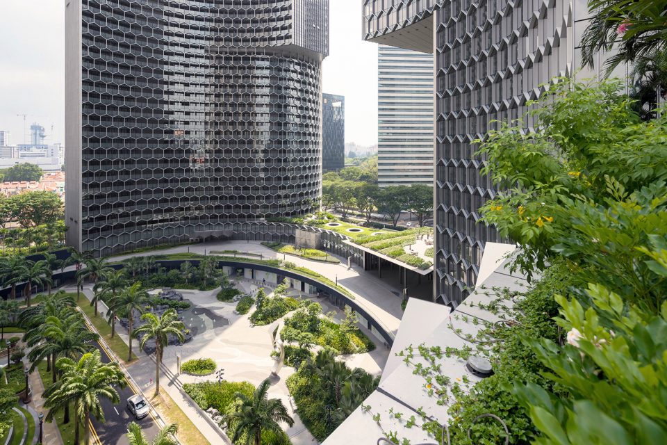 DUO Twin Towers Singapore by Büro Ole Scheeren
