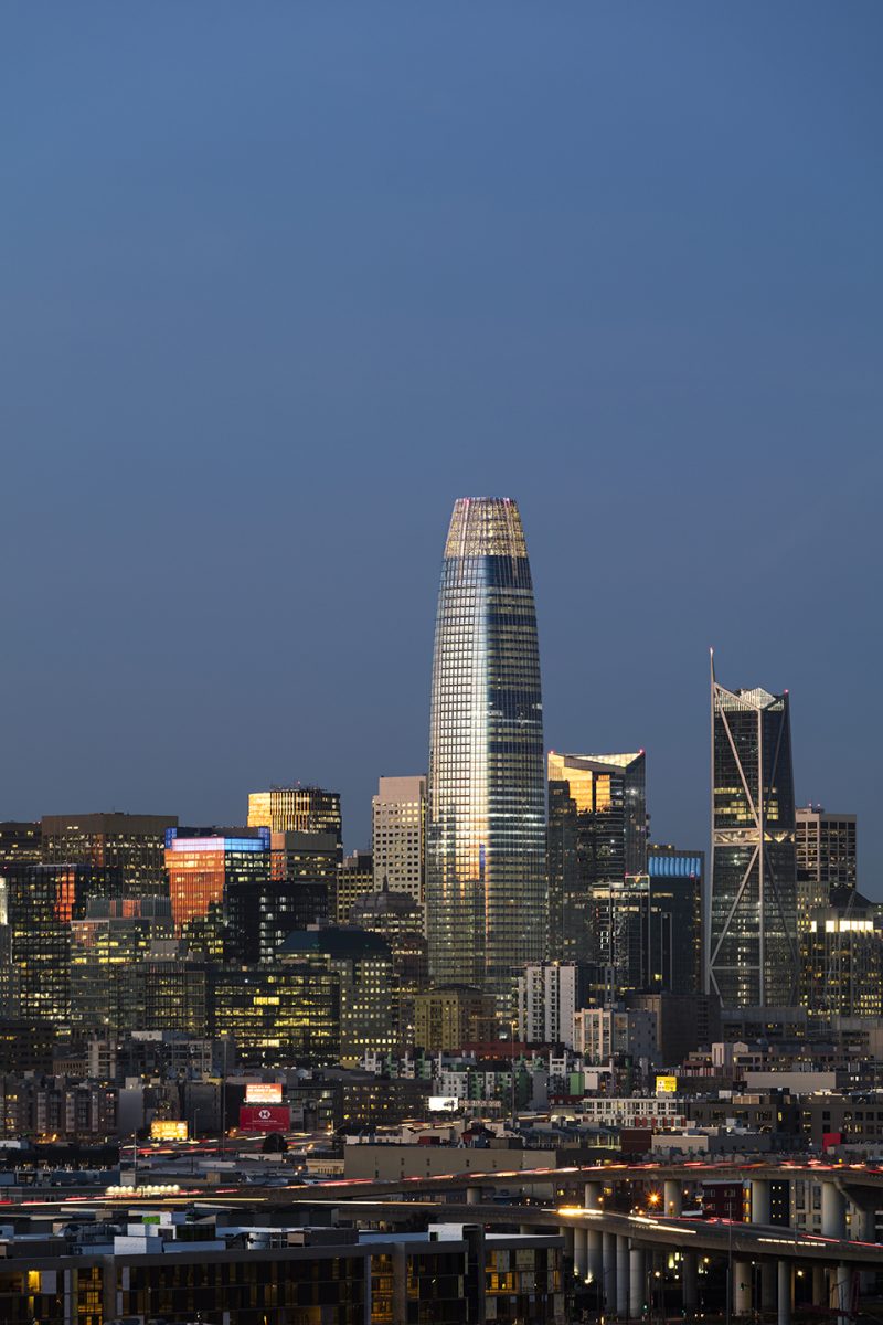 Salesforce Tower and Transit Center by Pelli Clarke Pelli Architects