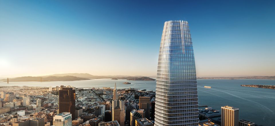Salesforce Tower and Transit Center by Pelli Clarke Pelli Architects