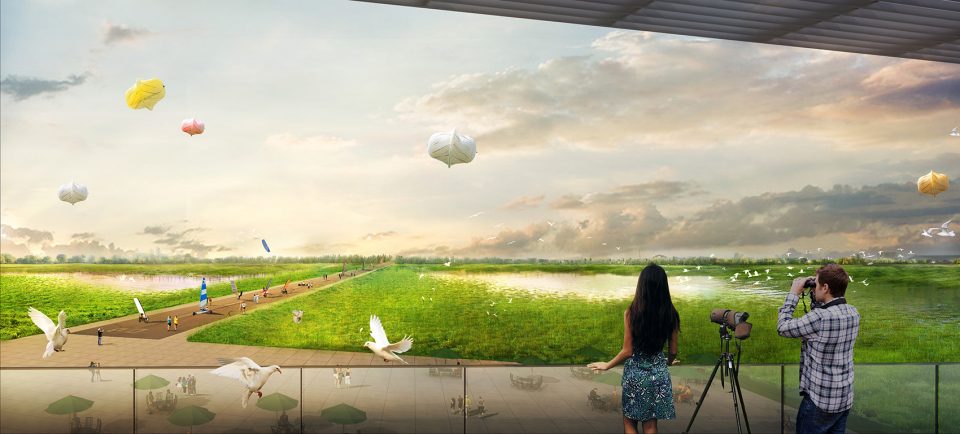 Lingang Ring Park China by Sasaki