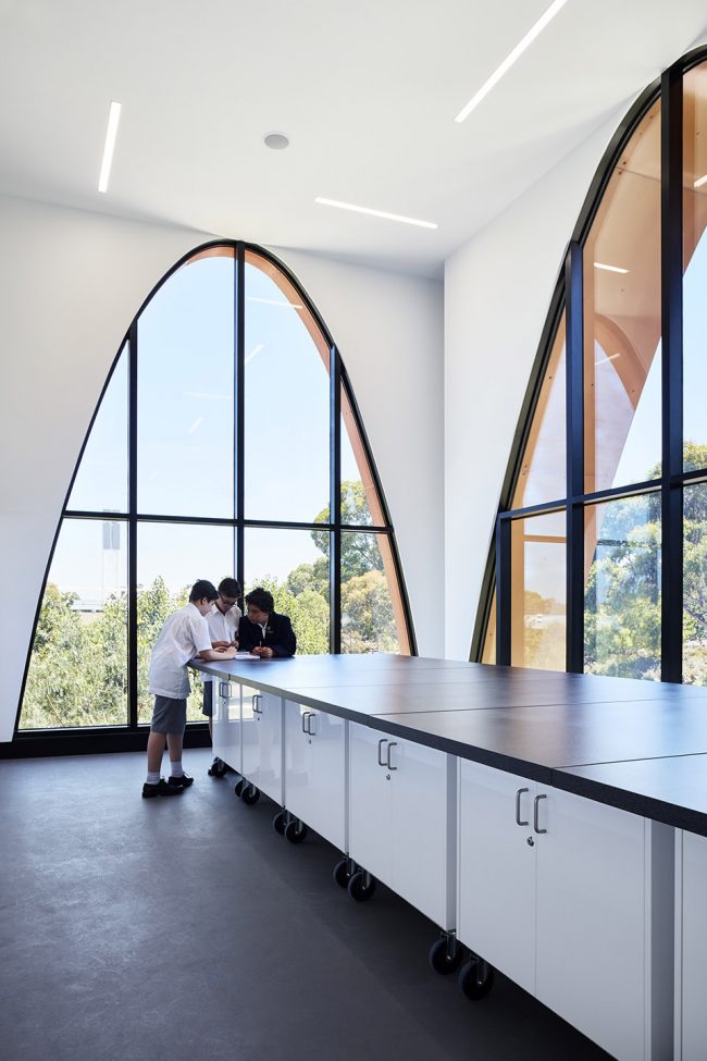 Parade College Nash Learning Centre Bundoora Australia by CHT Architects
